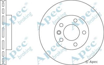 APEC BRAKING dsk2243 -  Тормозной диск